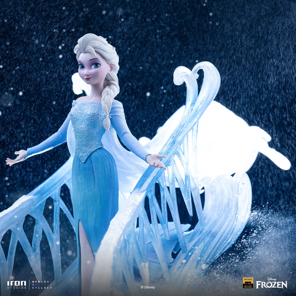 Pré-commande - Statue Elsa Deluxe – Frozen – Art Scale 1/10 – Iron Studios