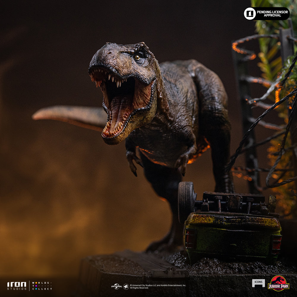 Pré-commande - T-Rex Breakout Set A - Jurassic Park - Icons - Iron Studios