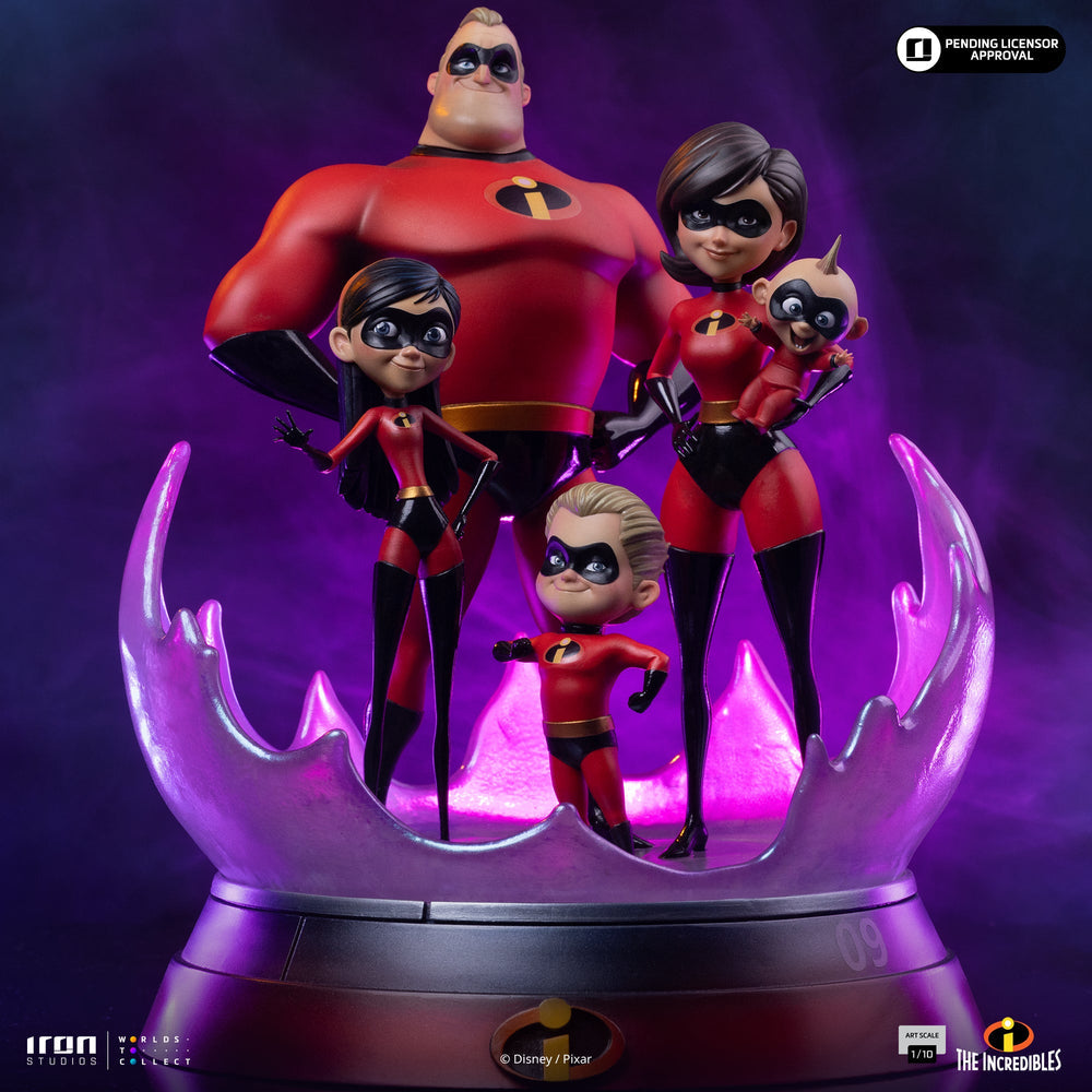 Pré-commande - Statue The Incredibles Diorama - The Incredibles - Art Scale 1/10 - Iron Studios
