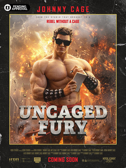 Pré-commande - Statue Johnny Cage - Mortal Kombat - Art Scale 1/10 - Iron Studios