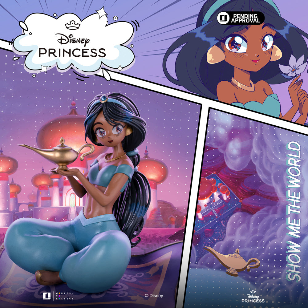 Statue Jasmine - Disney's Princess Animated Icons - Iron Studios