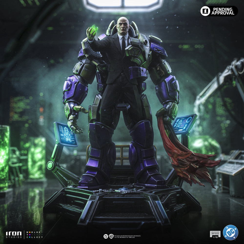 Pré-commande - Lex Luthor Unleashed - DC Comics - Deluxe Art Scale 1/10 - Iron Studios