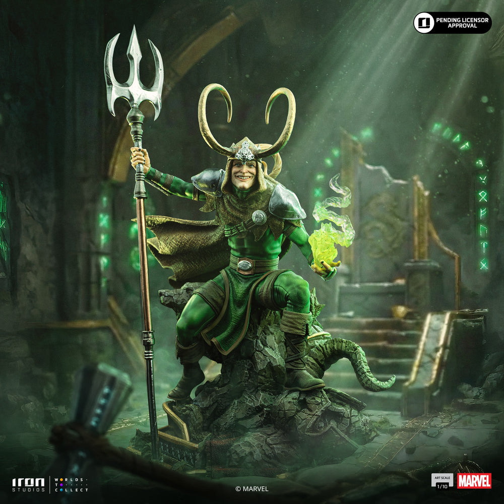 Pré-commande - Statue Loki Laufeyson - Marvel Comics - Art Scale 1/10 - Iron Studios