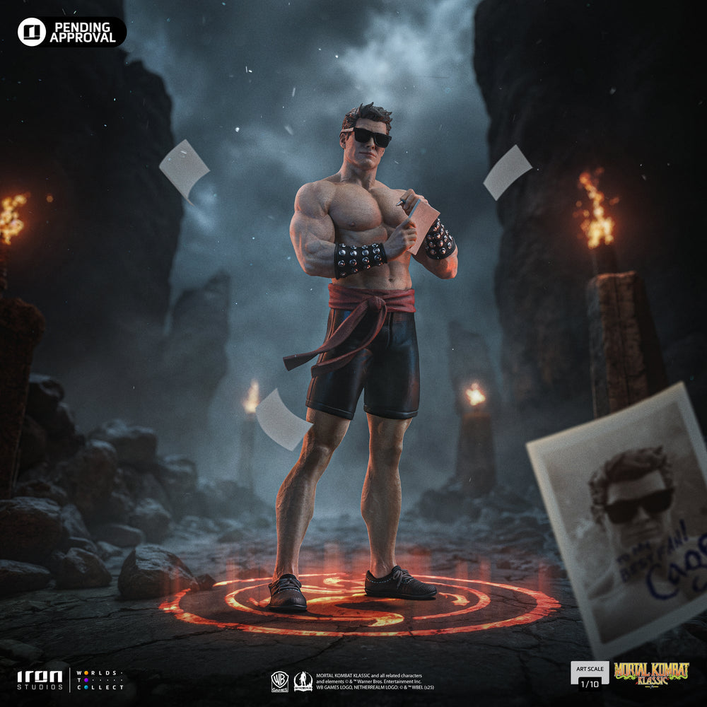 Pré-commande - Statue Johnny Cage - Mortal Kombat - Art Scale 1/10 - Iron Studios