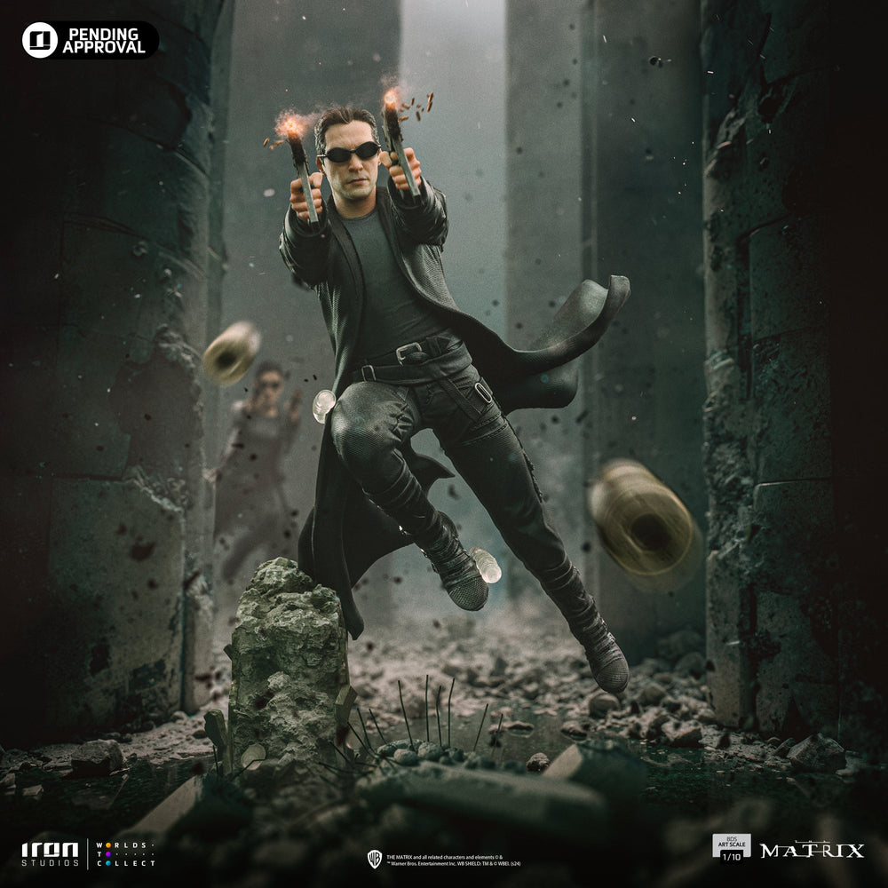 Pré-commande - Statue Neo - Matrix - Art Scale 1/10 - Iron Studios