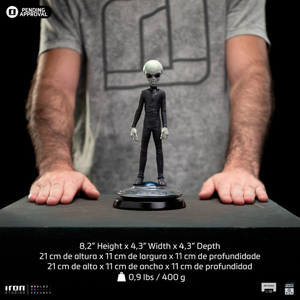 Statue Alien Grey - I Want To Believe - Art Scale 1/10 - Iron Studios