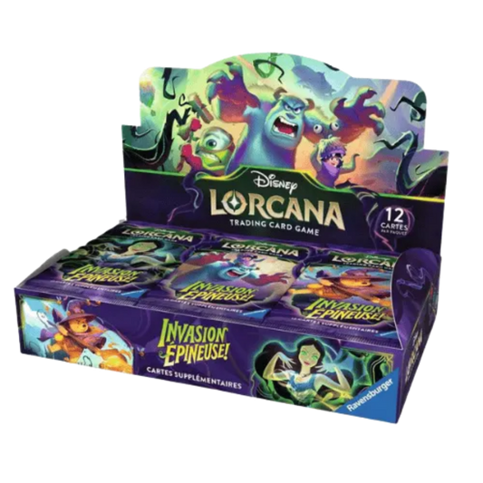 Disney Lorcana - Boîte de 24 Boosters S13 Invasion Epineuse