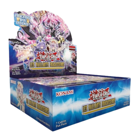 Boite de 24 boosters Yu-Gi-Oh! - Les Vaillants Fracasseurs