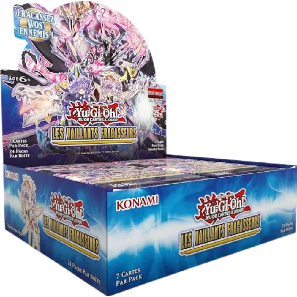Boite de 24 boosters Yu-Gi-Oh! - Vaillants Fracasseurs