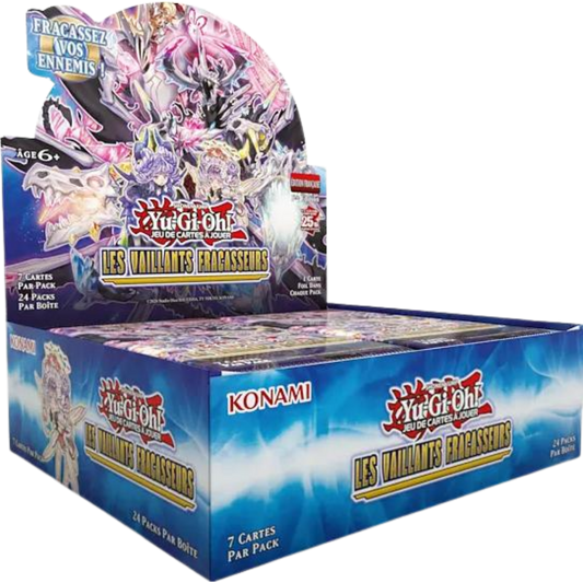 Boite de 24 boosters Yu-Gi-Oh! - Vaillants Fracasseurs