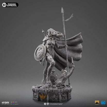 Statue Wonder Woman Unleashed Marble Variant - DC Comics - Art Scale 1/10 - Iron Studios