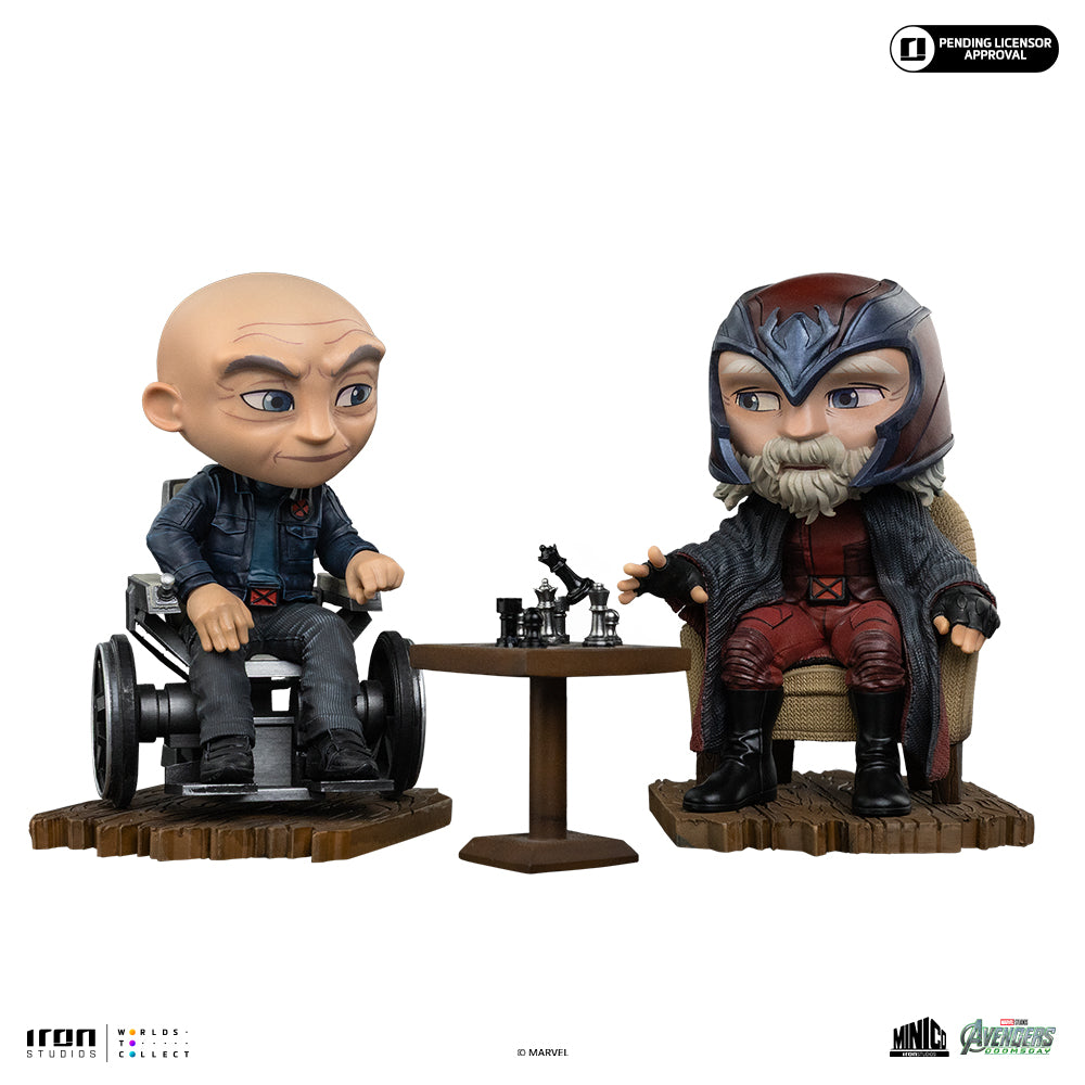 Pré-commande - Statue Xavier and Magneto - Avengers: Doomsday - Minico - Iron Studios