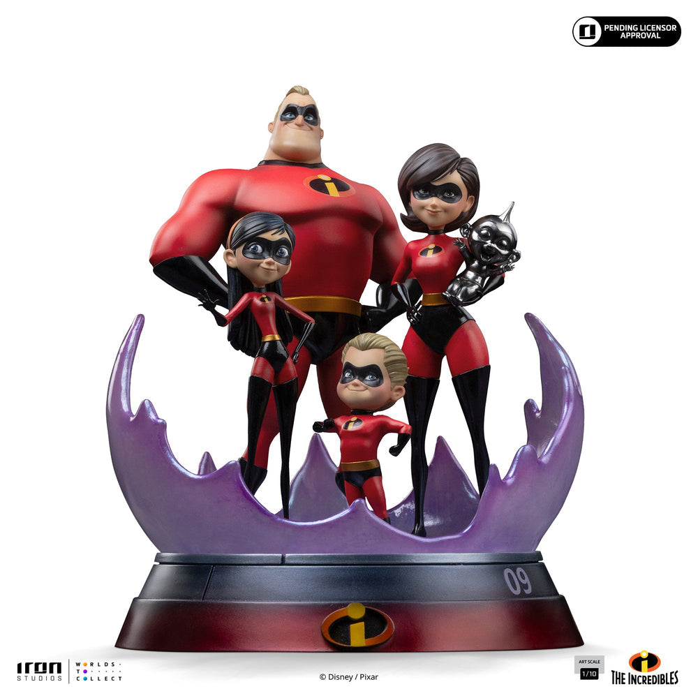 Pré-commande - Statue The Incredibles Diorama - The Incredibles - Art Scale 1/10 - Iron Studios