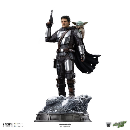 Pré-commande - Statue Mandalorian and Grogu - The Mandalorian and Grogu Movie - Art Scale 1/10 - Iron Studios