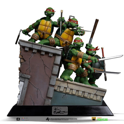 Statue TMNT 1st Cover Set (Signed Version) - Teenage Mutant Ninja Turtles - Art Scale 1/10 - Iron Studios