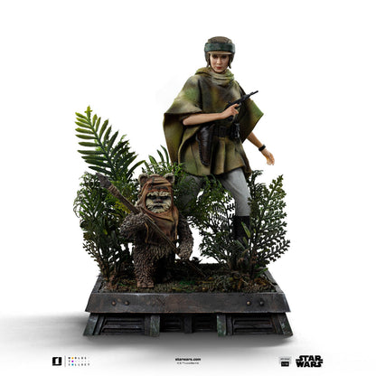 Statue Leia and Wicket - Star Wars Episode VI - Art Scale 1/10 - Iron Studios