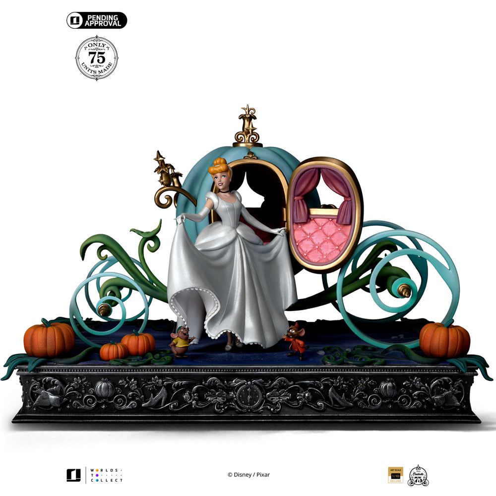 Pré-commande - Statue Cinderella Deluxe (75th Year Anniversary Version) - Disney Classics - Art Scale 1/10 - Iron Studios
