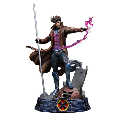 Pré-commande - Statue Gambit Unleashed - X-Men - Art Scale 1/10 - Iron Studios