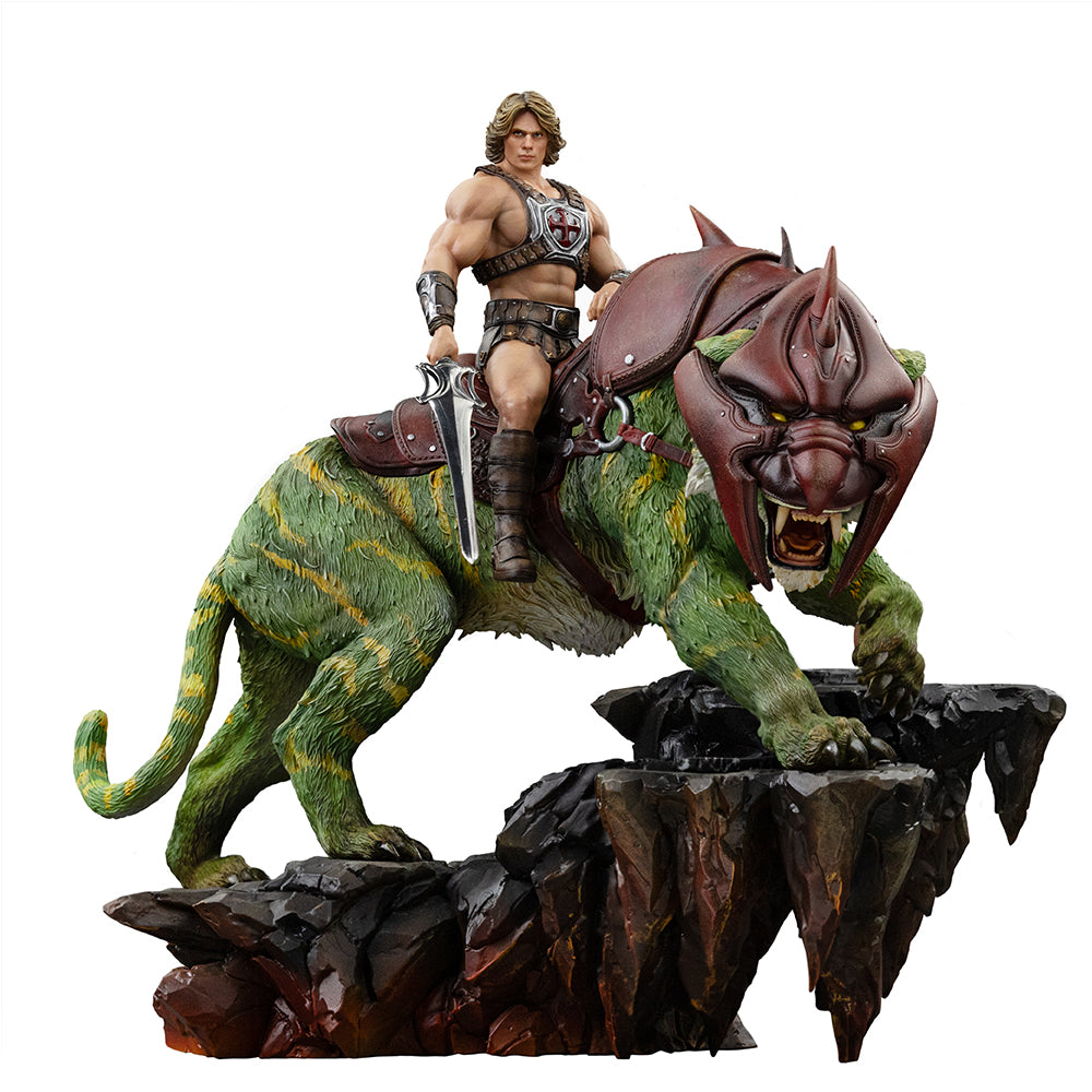 Pré-commande - Statue He-Man and Battle Cat - Masters of the Universe Movie - Deluxe Art Scale 1/10 - Iron Studios