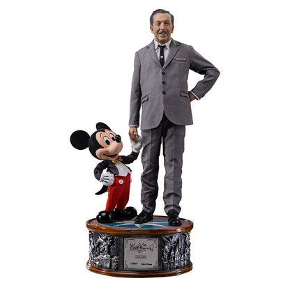 Pré-commande - Statue Walt Disney & Mickey Mouse - Disney Classics - Legacy Replica 1/4