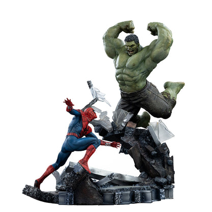 Pré-commande - Statue Spider-Man vs Hulk - Spider-Man: Brand New Day - Art Scale 1/10 - Iron Studios