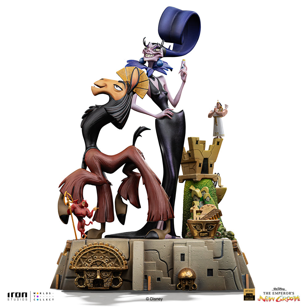 Pré-commande - Statue Kuzko and Yzma - The Emperor's New Groove - Deluxe Art Scale 1/10 - Iron Studios