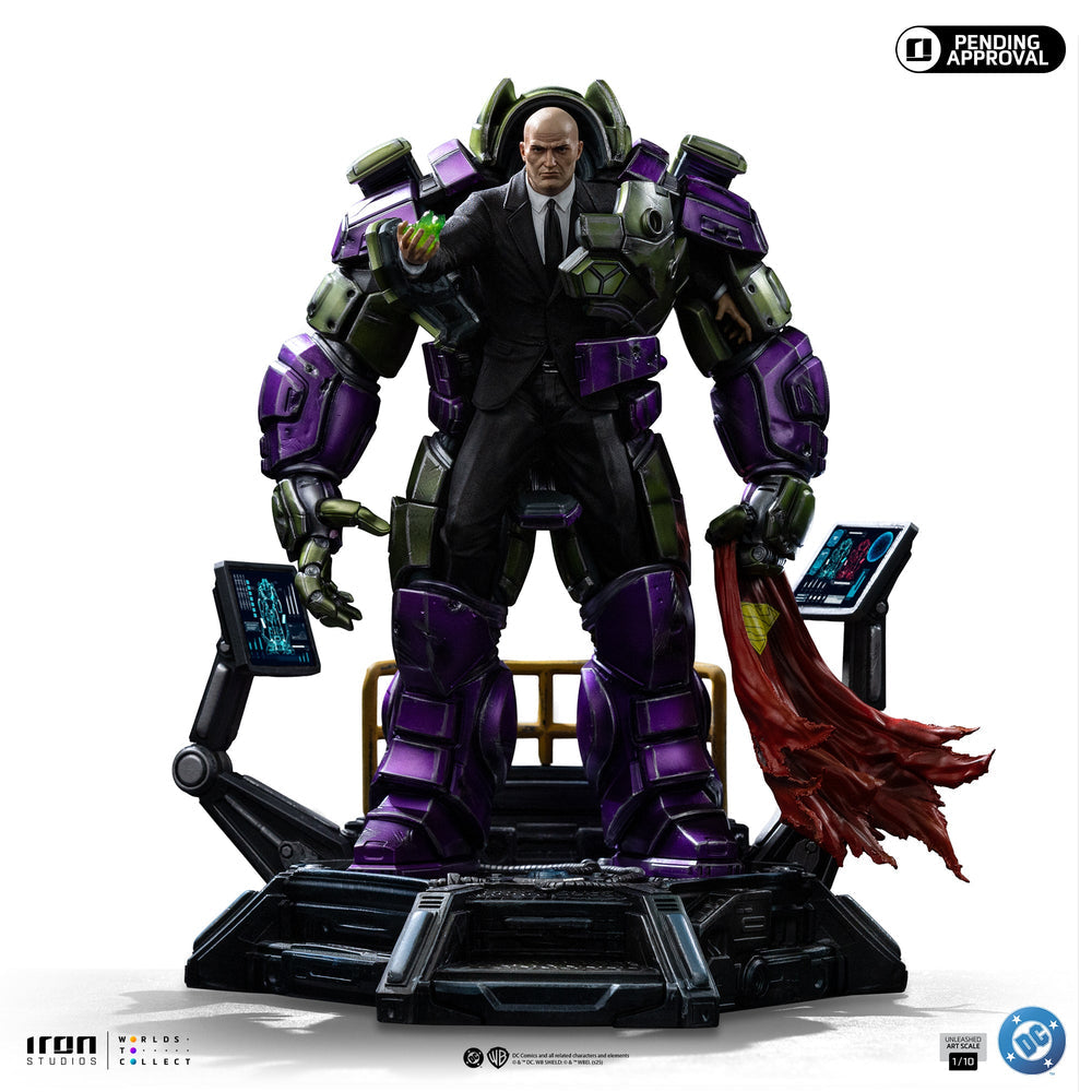 Pré-commande - Lex Luthor Unleashed - DC Comics - Deluxe Art Scale 1/10 - Iron Studios