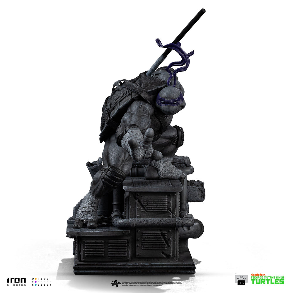 Donatello (Black and White Variant) - Teenage Mutant Ninja Turtles - BDS Art Scale 1/10 - Iron Studios