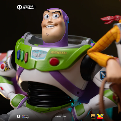 Statue Buzz et Woody - Toy Story - Art Scale 1/10 - Iron Studios