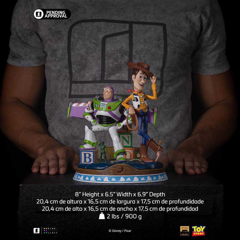 Statue Buzz et Woody - Toy Story - Art Scale 1/10 - Iron Studios