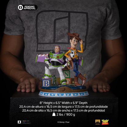 Statue Buzz et Woody - Toy Story - Art Scale 1/10 - Iron Studios