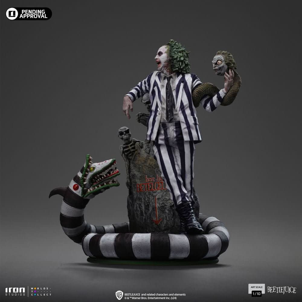 Statue Beetlejuice - Beetlejuice Beetlejuice - Art Scale 1/10 - Iron Studios