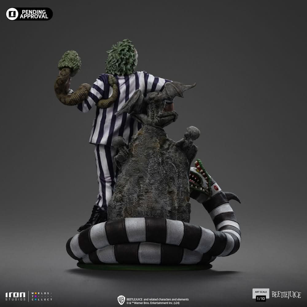Statue Beetlejuice - Beetlejuice Beetlejuice - Art Scale 1/10 - Iron Studios