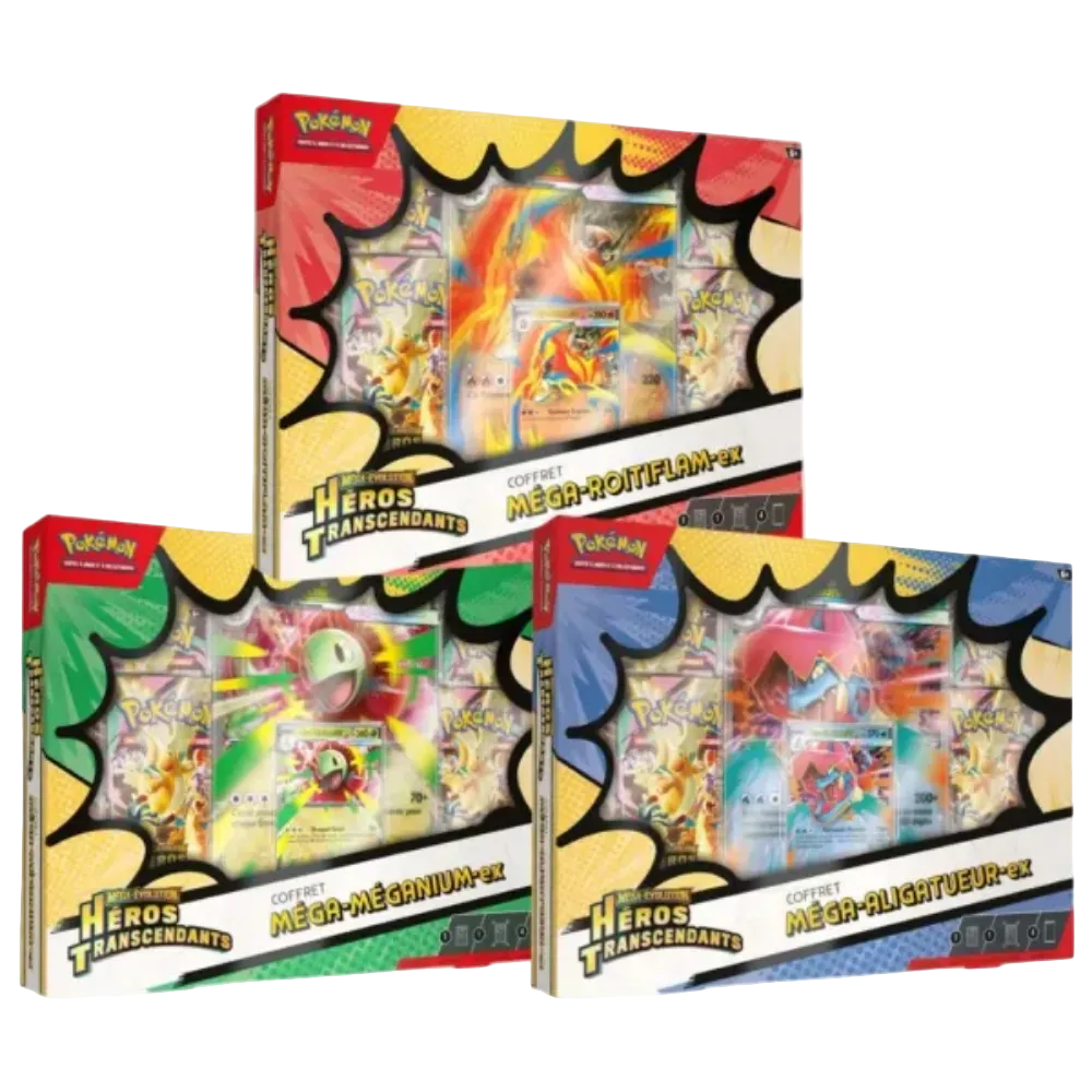 Pokémon - Coffret Méga-Évolution - ME02.5 Héros Transcendants