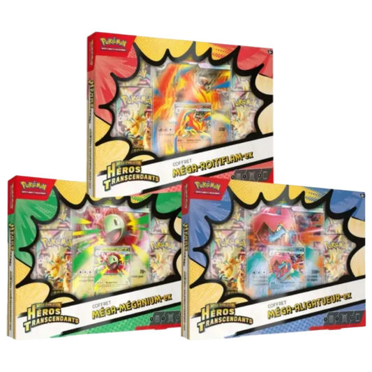 Pokémon - Coffret Méga-Évolution - ME02.5 Héros Transcendants