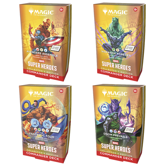 MTG - Commander Deckset Collector’s Edition Marvel Super Heroes - Anglais