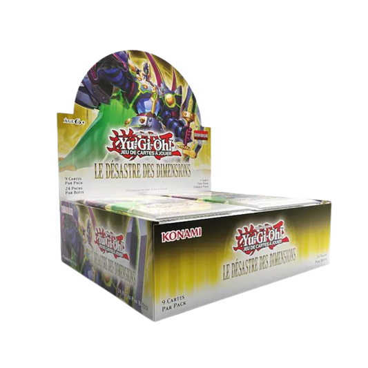 Boite de 24 boosters Yu-Gi-Oh! - Le Désastre des Dimensions - Français