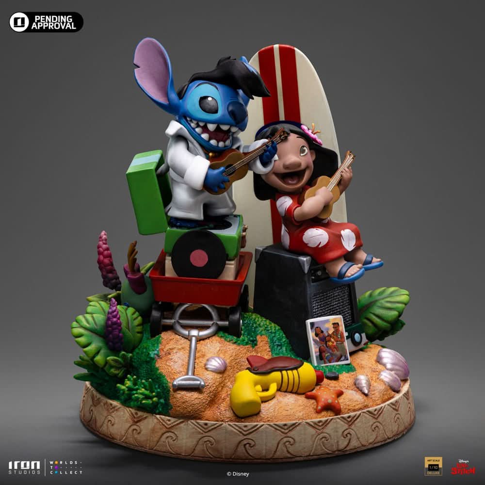 Statue Lilo and Stitch Deluxe - Disney Classics - Art Scale 1/10 - Iron Studios