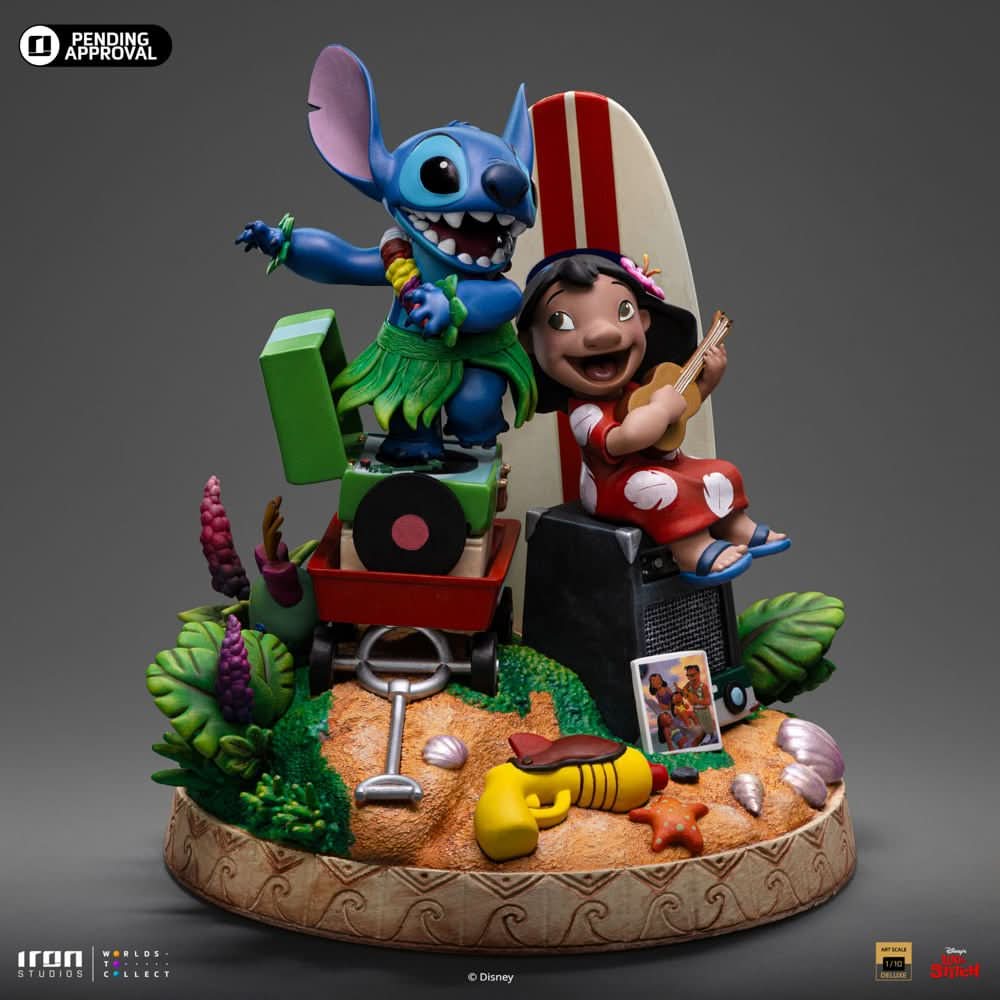 Statue Lilo and Stitch Deluxe - Disney Classics - Art Scale 1/10 - Iron Studios
