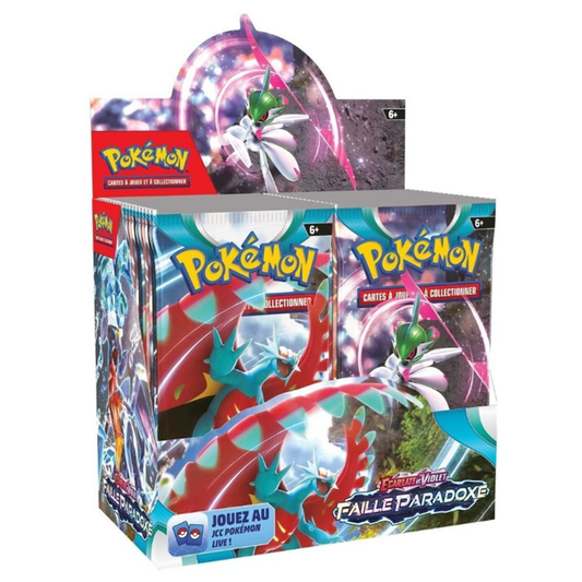 Boite de 36 boosters Pokémon Faille Paradoxe EV4