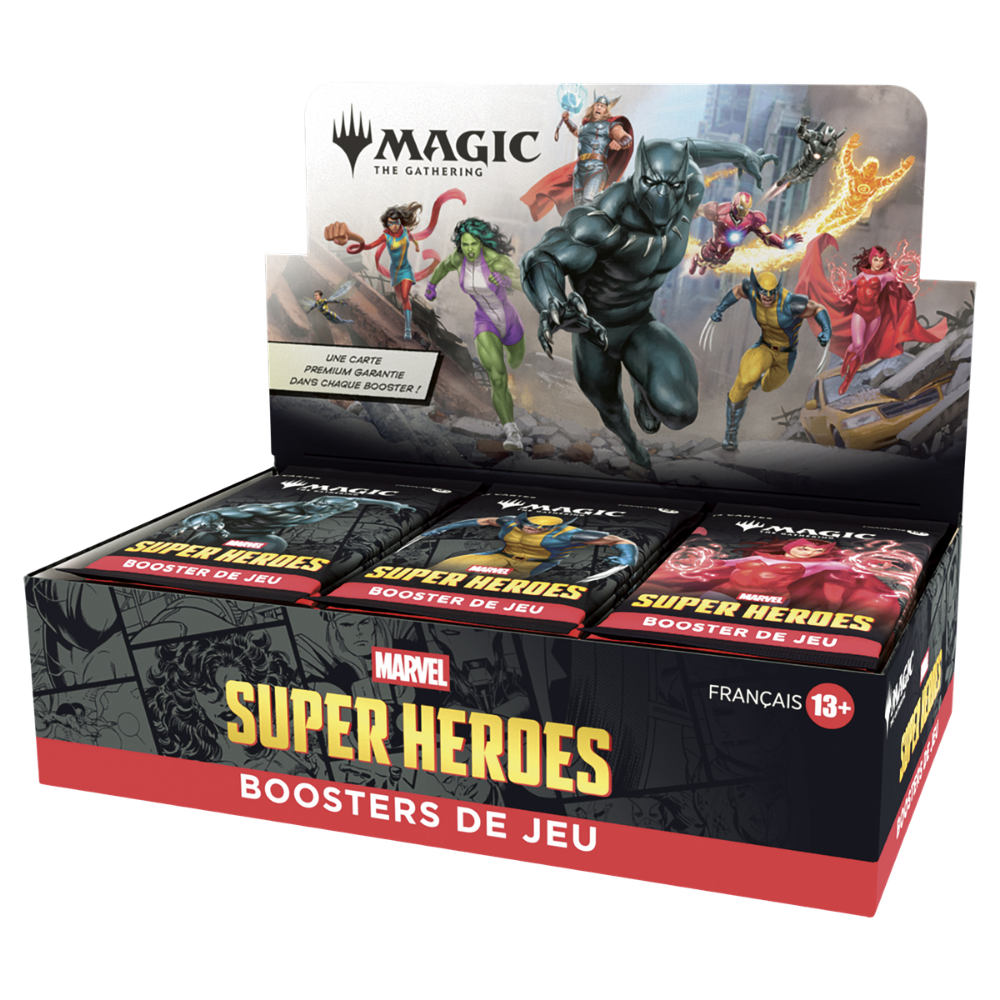 MTG - Display de boosters de jeu Marvel Super Heroes
