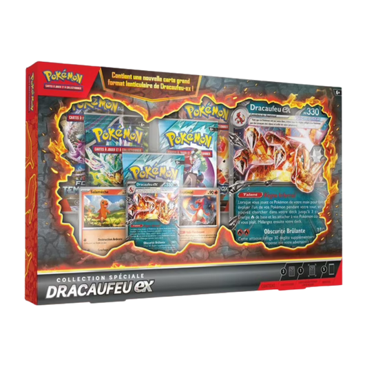 Coffret Pokémon Collection Spéciale Dracaufeu Ex - Français