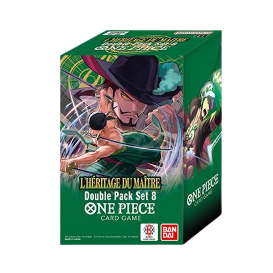 One Piece CG - Double Pack Set - DP08 L'héritage du Maître - Français