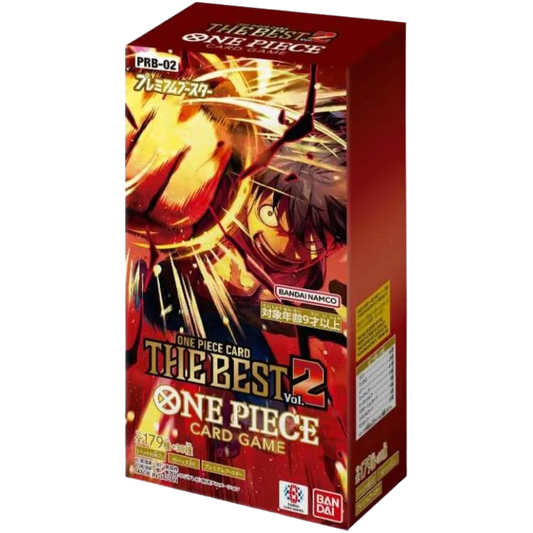 One Piece CG - Boîte de 10 Boosters - PRB-02 Premium Booster The Best 2 Japonais
