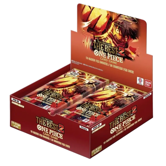 One Piece CG - Boîte de 20 Boosters - PRB-02 Premium Booster The Best 2 - Français