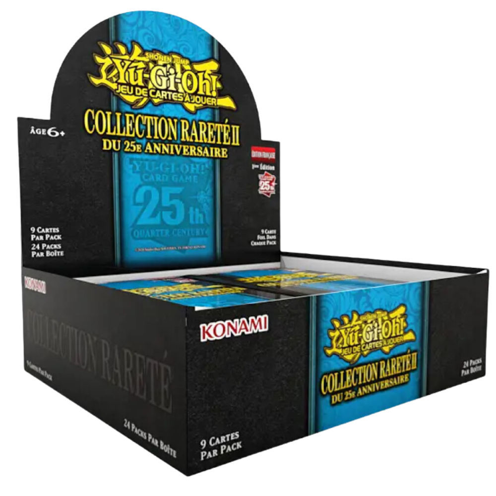 Boite de 24 boosters Yu-Gi-Oh! - Collection Rareté 25ème Anniversaire II