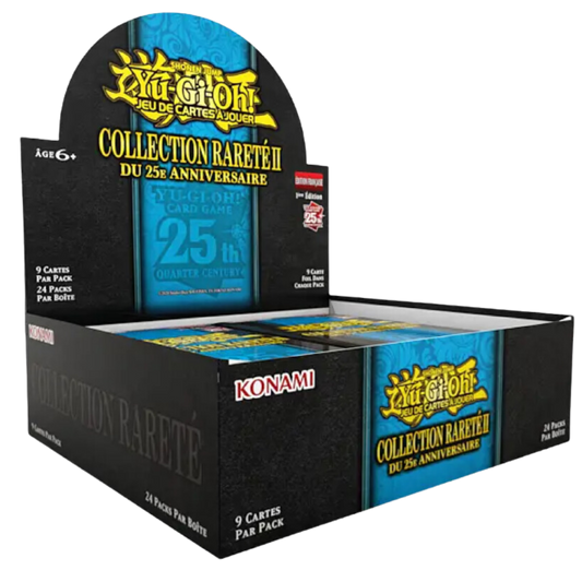 Boite de 24 boosters Yu-Gi-Oh! - Collection Rareté 25ème Anniversaire II