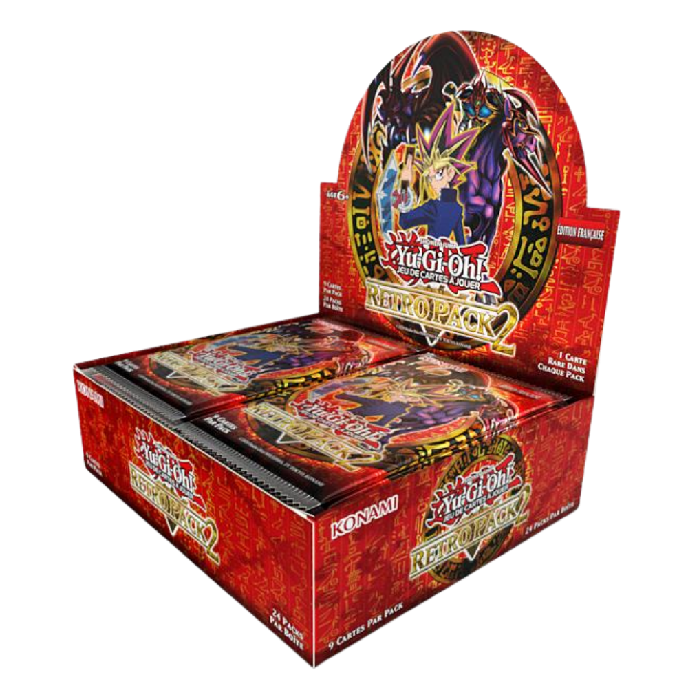 Boite de 24 boosters Yu-Gi-Oh! - Retro Pack 2 Reprint - Français