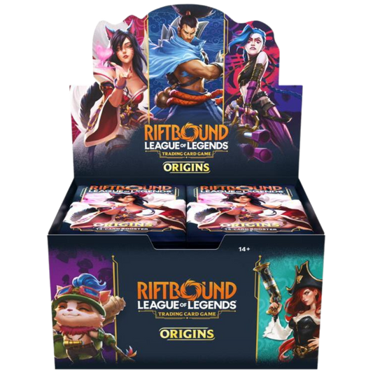 Boite de 24 Boosters RiftBound (League of Legends) Set 1 Origins - Anglais