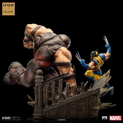 Wolverine contre Juggernaut - X-Men - Échelle artistique 1/10 - Iron Studios